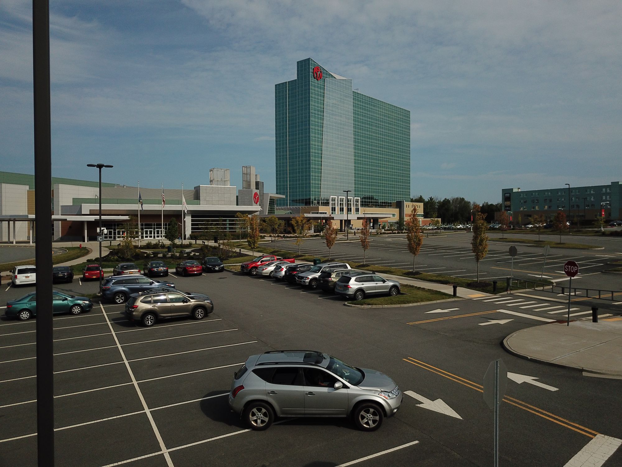 Resorts World Catskills parking lot view