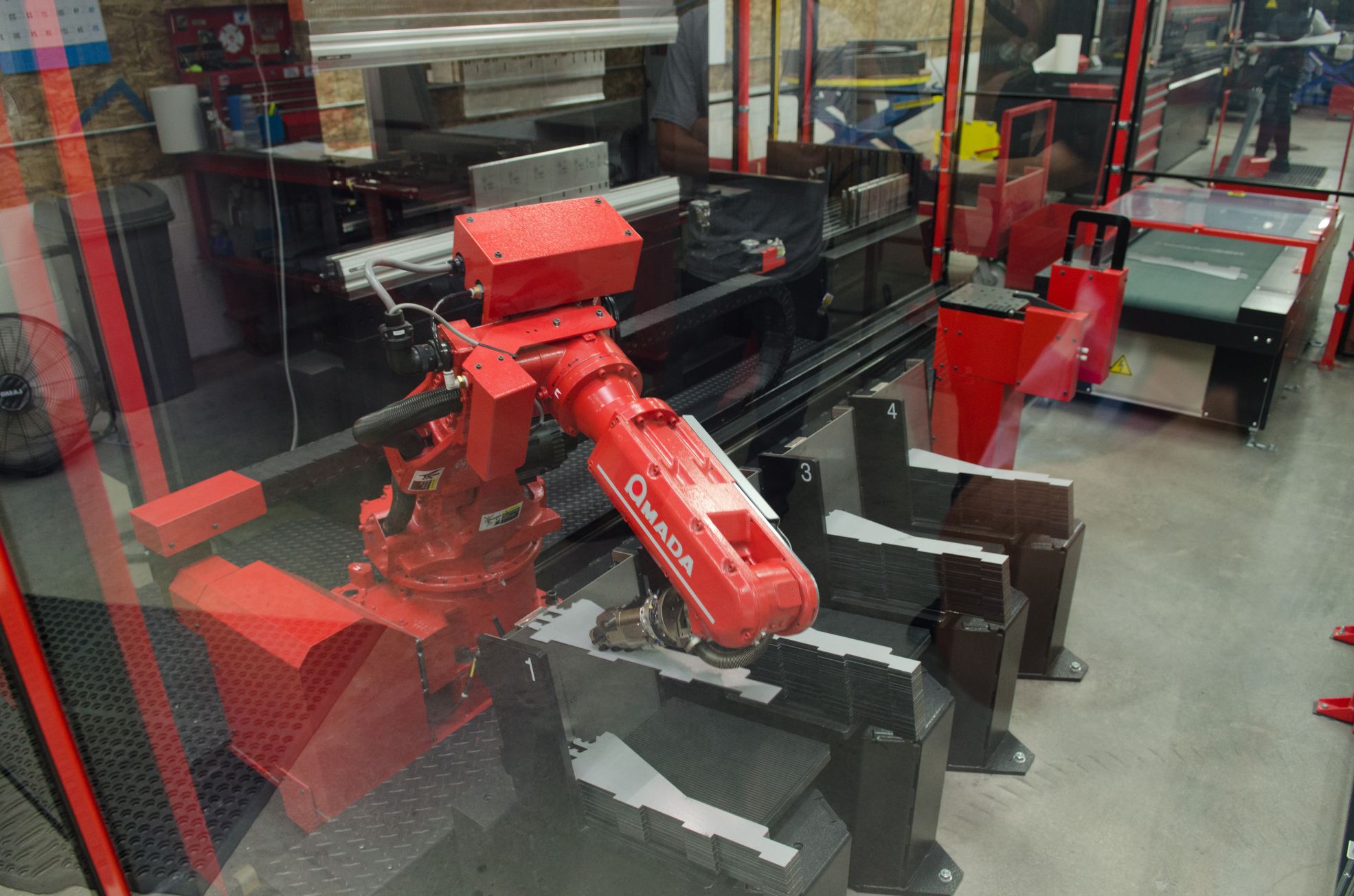 Fabricating machines
