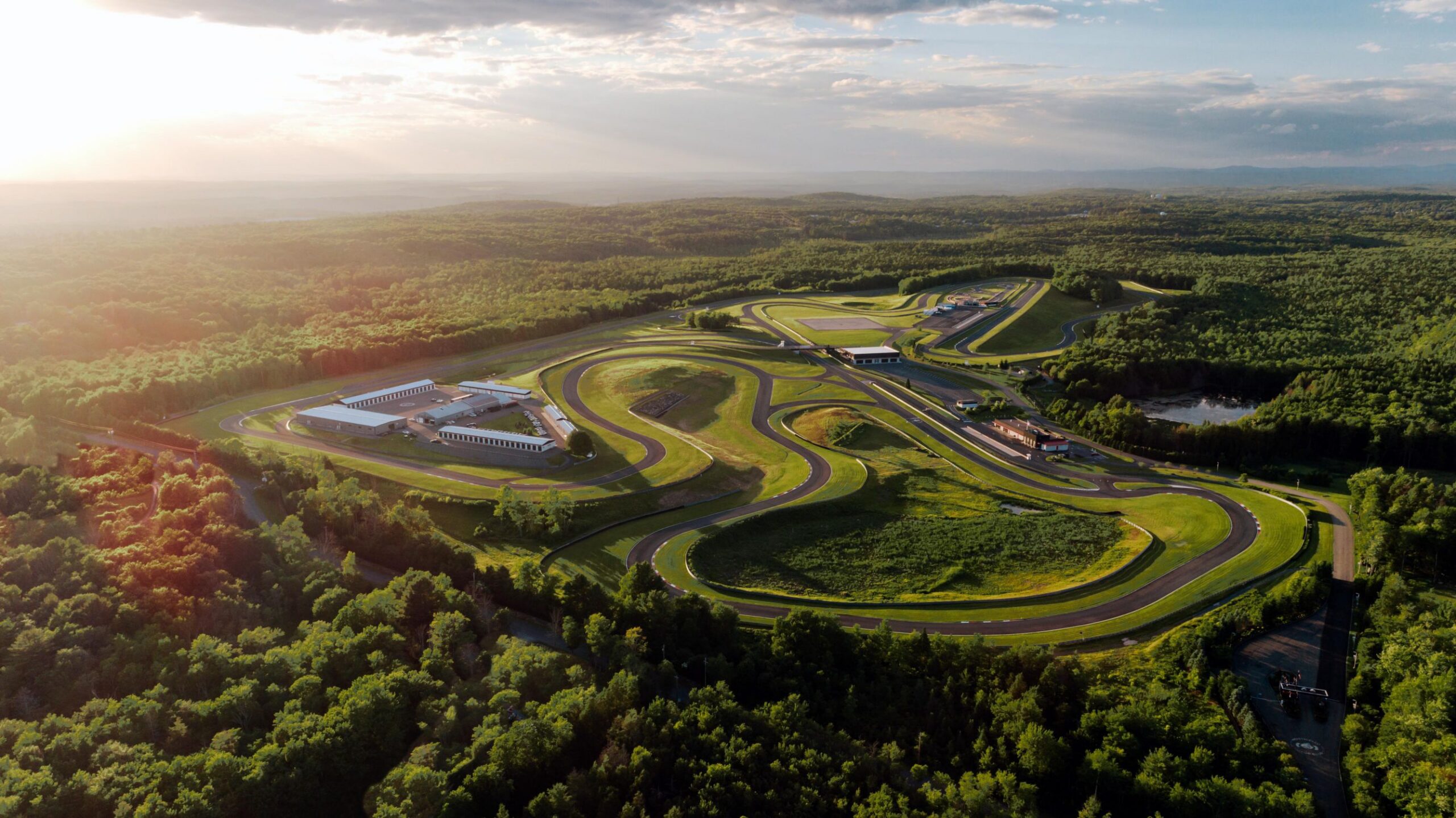 Aerial image of Monticello Motor Club